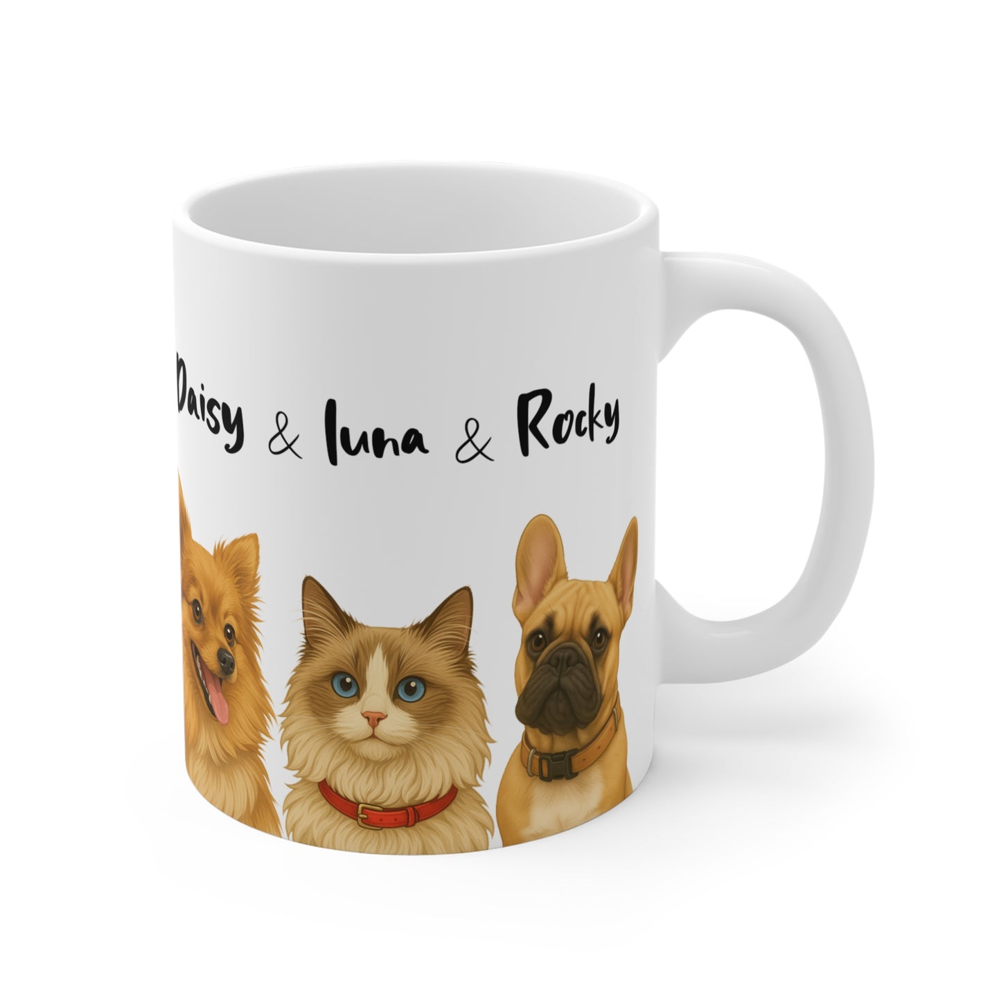 Three Pets Mug