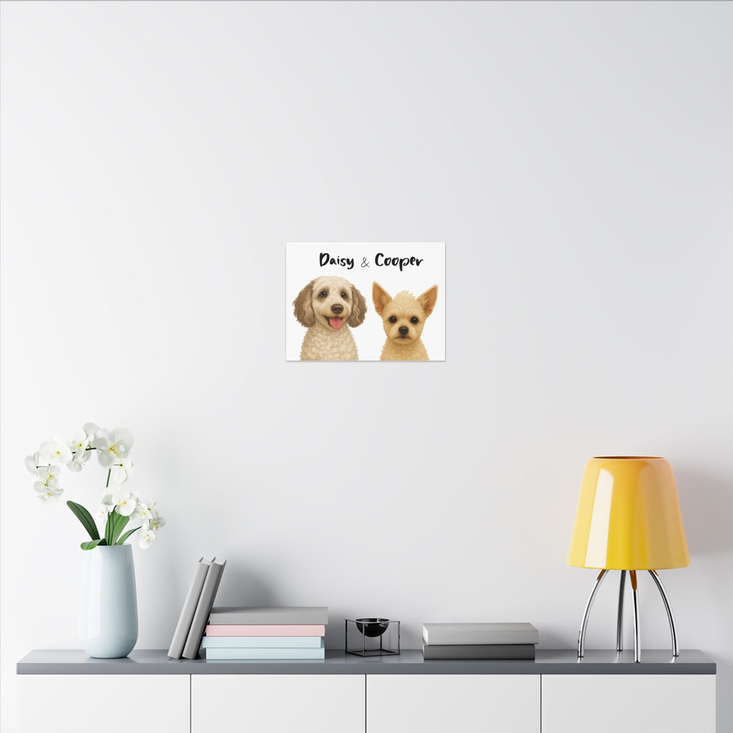 Two pets Pawtrait