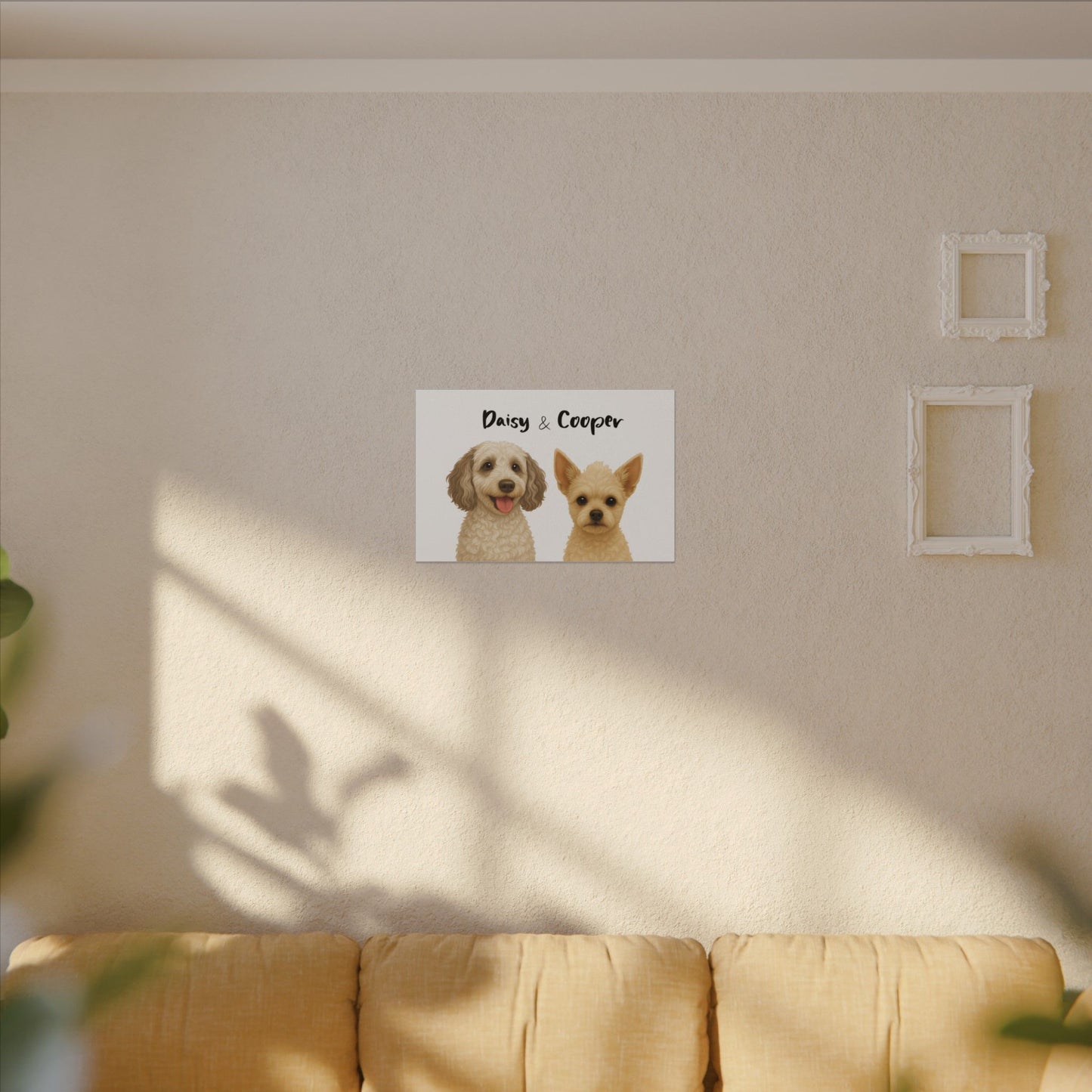 Two pets Pawtrait