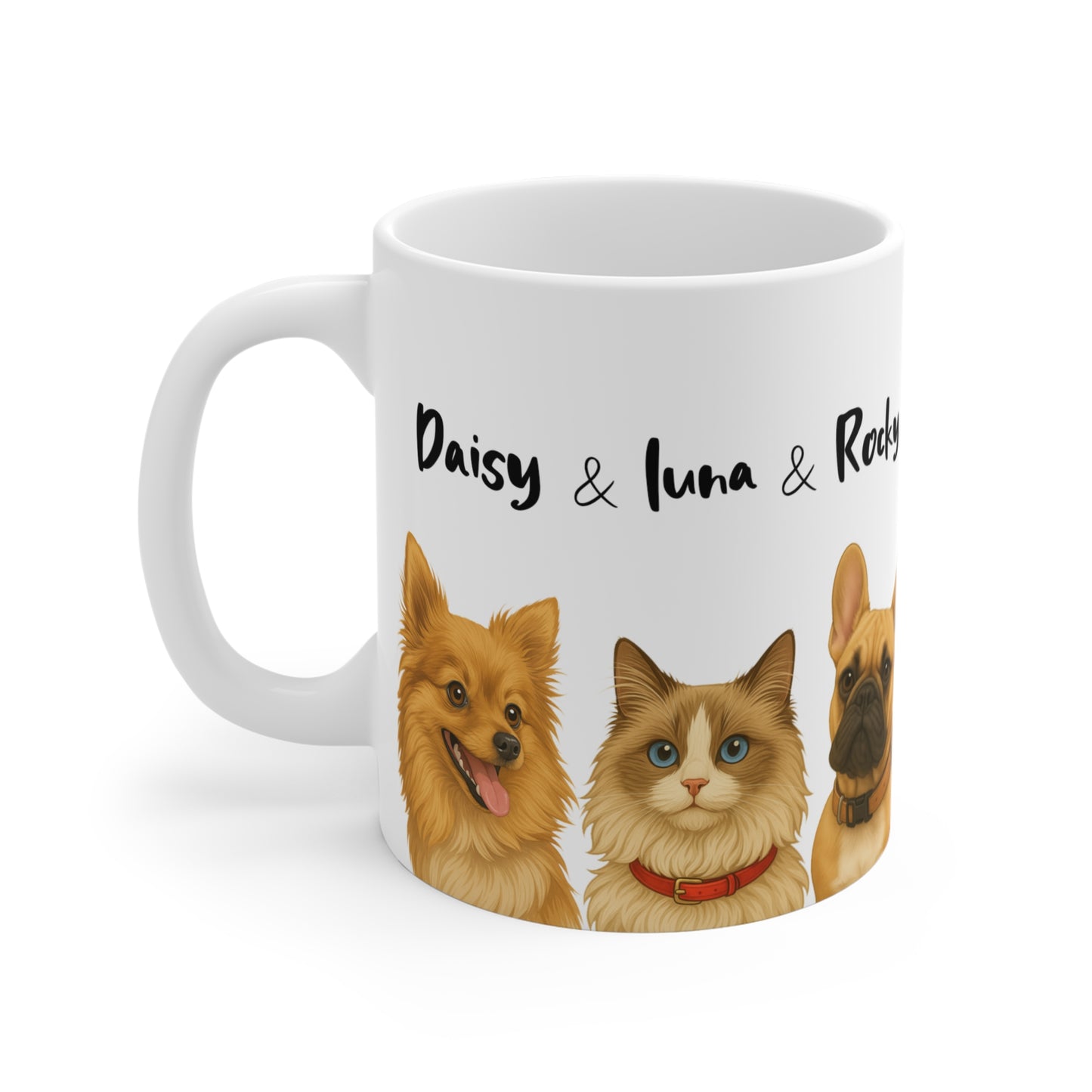 Three Pets Mug
